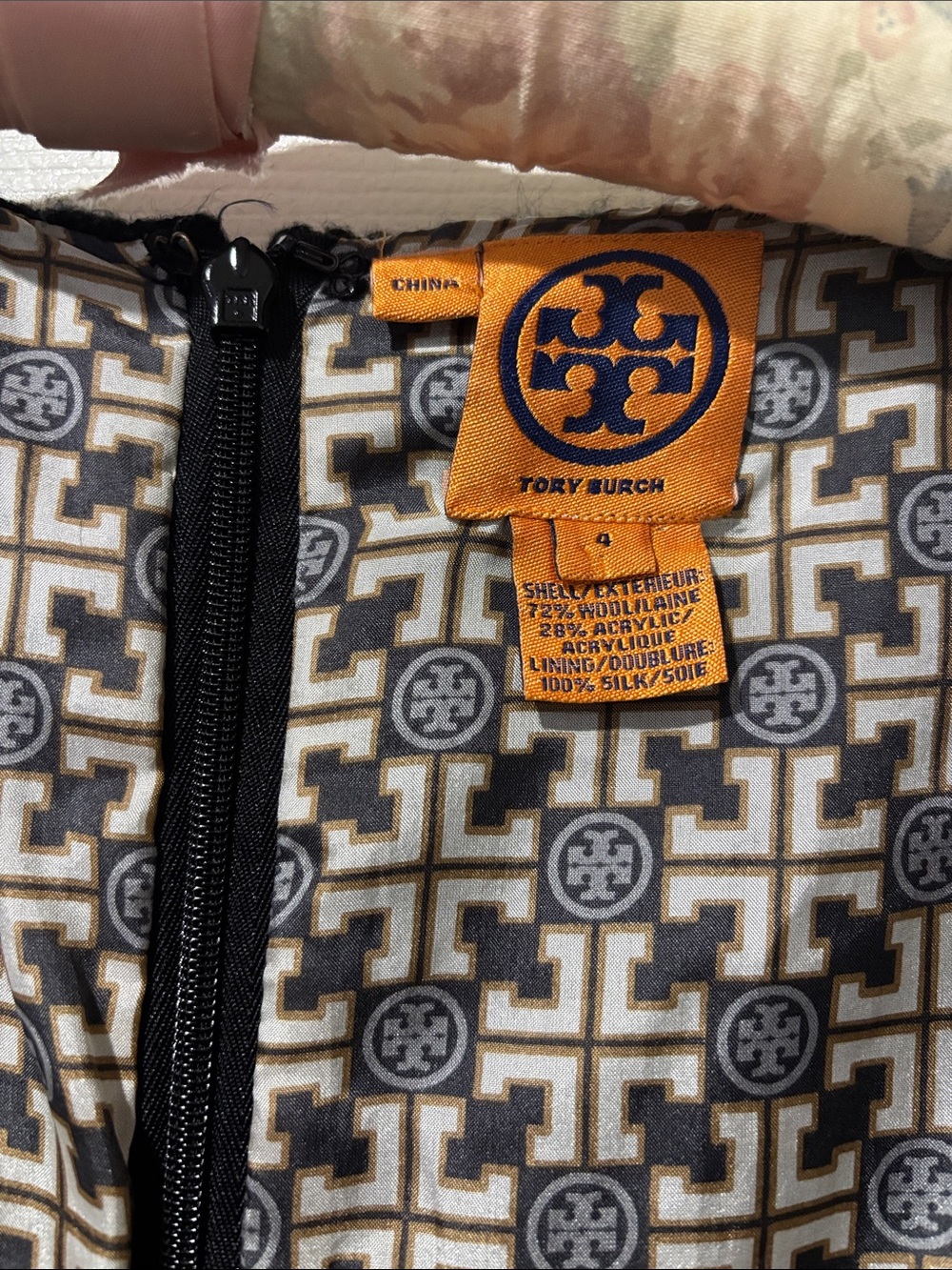 Tory Burch Black Wool Dress - Picture 3 of 7